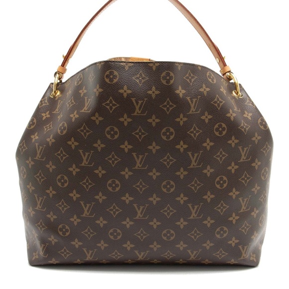 Louis Vuitton Dark Brown Monogram Shoulder Bag - Picture 2 of 12